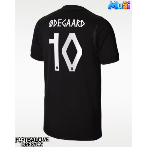 Norsko Martin Odegaard #10 Venkovní Dres MS 2026 Krátký Rukáv Norsko Martin Odegaard #10 Venkovní Dres MS 2026 Krátký Rukáv
